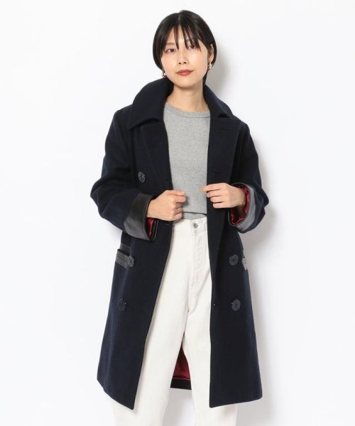 B'2nd(ビーセカンド)/RUMBLE RED(ランブルレッド) Pea Coat / ピーコート/ネイビー