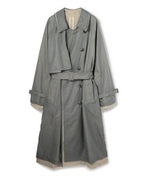 GARDEN(ガーデン)/YOKE/ヨーク/NYLON COVERED TRENCH COAT/ナイロンカバードトレンチコート/YK22SS0303C/グリーン