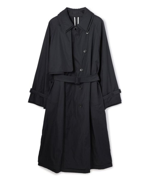 GARDEN(ガーデン)/YOKE/ヨーク/NYLON COVERED TRENCH COAT/ナイロンカバードトレンチコート/YK22SS0303C/ネイビー