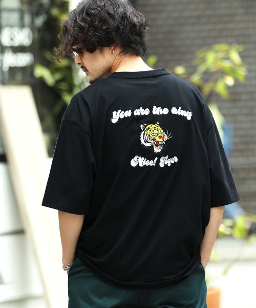 セール 天竺バック虎柄刺繍スーベニアtシャツ Tシャツ メンズ スカ ティーシャツ 半袖 カットソー トップス ビッグシルエット オーバーサイズ クルーネック ジギーズショップ Jiggys Shop Magaseek セール 天竺バック虎柄刺繍スーベニアtシャツ Tシャツ メンズ スカ ティーシャツ 半袖 カットソー トップス ビッグシルエット オーバーサイズ クルーネック ジギーズショップ Jiggys Shop Magaseek