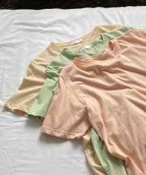 marjour(マージュール)/SHERBET COLOR TEE/イエロー