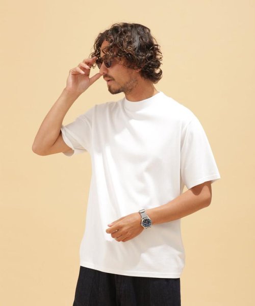 Lb 03 Anti Soaked ヘビーモックネックtシャツ ナノ ユニバース Nano Universe Magaseek Lb 03 Anti Soaked ヘビーモックネックtシャツ ナノ ユニバース Nano Universe Magaseek