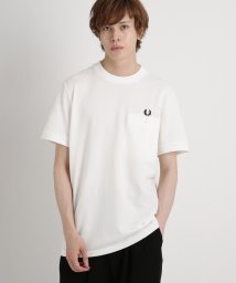 Dessin(デッサン)/FRED PERRY ワンポイントロゴTシャツ/ホワイト（002）