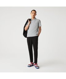 LACOSTE Mens(ラコステ　メンズ)/レギュラーフィット　ムーブメントポロシャツ/ヘザ－グレー