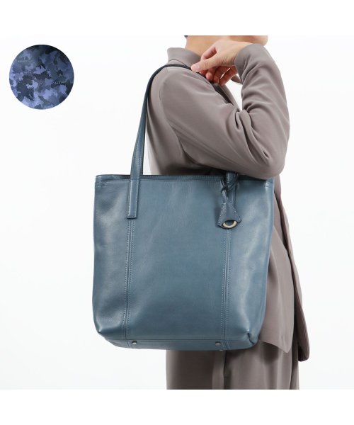 aniary(アニアリ)/【正規取扱店】アニアリ トートバッグ aniary Shrink Leather Tote シュリンクレザー トート 通勤 A4 縦型 日本製 07－02012/ライトグレー