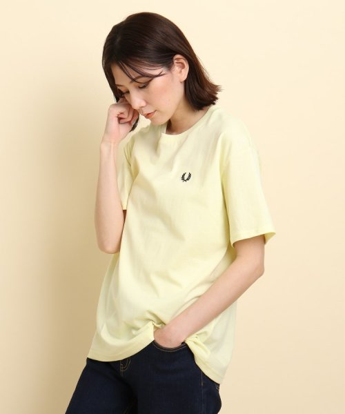 Dessin(デッサン)/FRED PERRY Tシャツ/イエロー系（030）