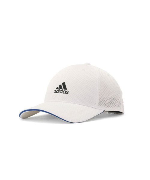 adidas(adidas)/アディダス キャップ adidas LM CAP TK－04 帽子 メッシュ 吸汗速乾 手洗い可 アジャスター サイズ調整 ロゴ スポーツ 105－711508/ホワイト