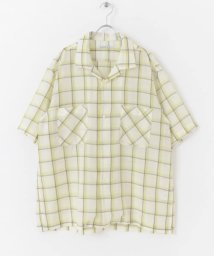 URBAN RESEARCH/WORK NOT WORK　Open Collar Checked Shirts/504740753