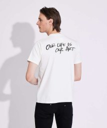 5351POURLESHOMMES(5351POURLESHOMMES)/【BLANC】Out Line 半袖 Tシャツ/ホワイト