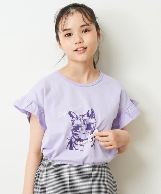 a.v.v(KID'S)/[100－130]フリルスリーブアソートモチーフTシャツ/504468667