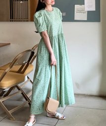 小花柄ワンピース 韓国fashion 22春夏商品 ガーリードール Girly Doll Magaseek