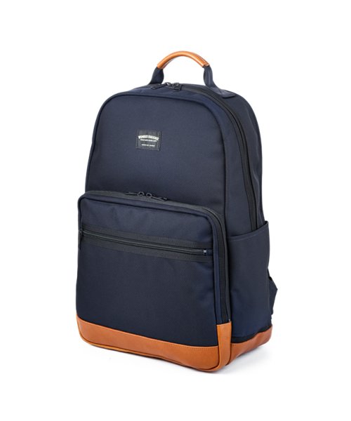 ワンダーバゲージ グッドマンズ リュック ビジネス A4 PC収納 バリスタ―ナイロン 本革 日本製 ブランド WONDER BAGGAGE WB－G－032 BAGGAGE
