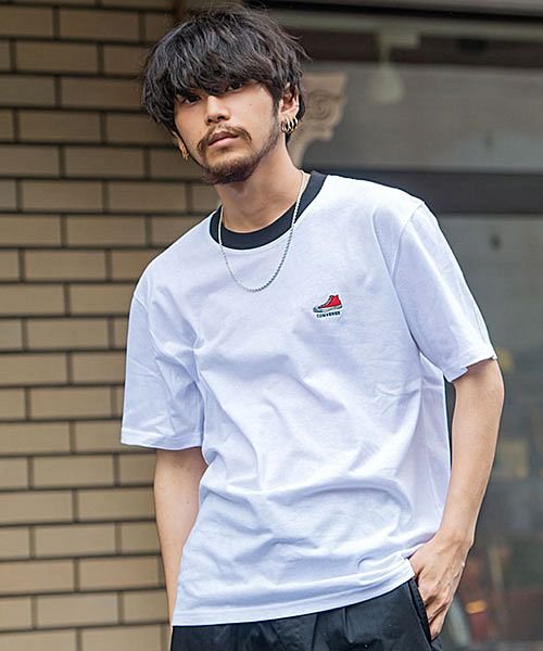 Converse ワンポイント刺繍クルーネック半袖tシャツ コンバース Tシャツ メンズ ブランド おしゃれ 大人 半袖 無地 ブランド クルーネック シンプル エスビーセレクト Sb Select Magaseek Converse ワンポイント刺繍クルーネック半袖tシャツ コンバース Tシャツ メンズ ブランド おしゃれ 大人 半袖 無地 ブランド クルーネック シンプル エスビーセレクト Sb Select Magaseek