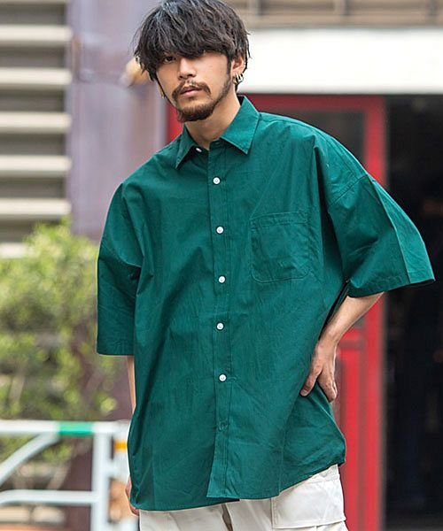 Cavaria ビッグシルエット半袖ブロードシャツ メンズ ブランド おしゃれ カジュアル 大人 大きいサイズ 半袖 シャツ 無地 ストライプ ブロード シャツ キャバリア Cavaria Magaseek Cavaria ビッグシルエット半袖ブロードシャツ メンズ ブランド おしゃれ カジュアル 大人 大きいサイズ 半袖 シャツ 無地 ストライプ ブロード シャツ キャバリア Cavaria Magaseek