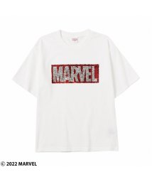 MAC HOUSE(kid's)(マックハウス（キッズ）)/MARVEL スパンコールTシャツ 335117202/ホワイト