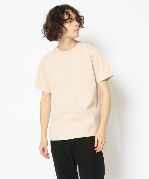 BEAVER(ビーバー)/Goodwear/グッドウェア  S/S POCKET TEE　S/Sポケットティー　Tシャツ/オートミール6