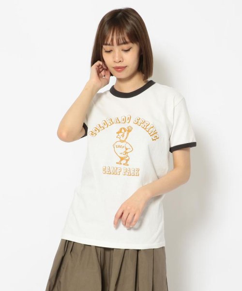 BEAVER(ビーバー)/FUNG/ファング　Ringer Tee colorado リンガーティー コロラド"/ホワイト