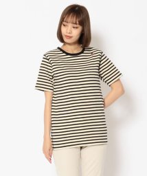 BEAVER/BOHEMINAS/ボヘミアンズ　Span Rib Border C/N S/S TEE スパンリブボーダーティー/504746452