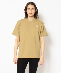 BEAVER(ビーバー)/THE NORTH FACE/ザ・ノースフェイス　S/S Nuptse Cotton Tee ヌプシコットンティー　NT32248/ベージュ