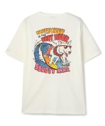 Schott(ショット)/ＳＣＨ－ＳＵＲＦＥＲ　ＤＯＧ　Ｔ－ＳＨＩＲＴ/ホワイト