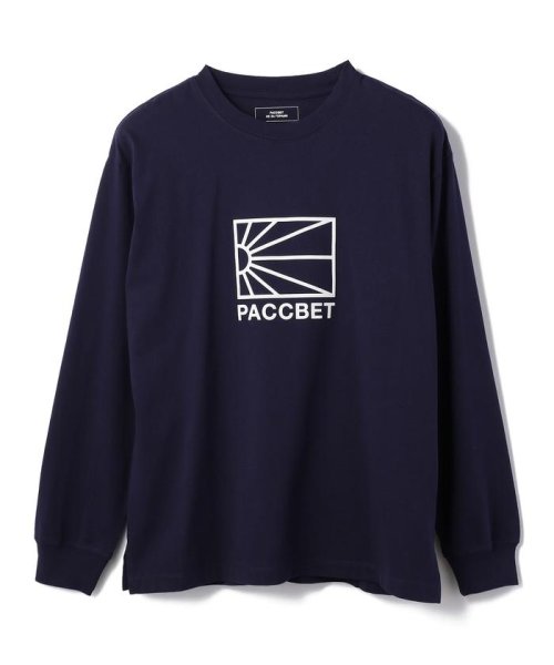 LHP(エルエイチピー)/RASSVET/ラスベート/LONG SLEEVE LOGO SWEAT/ロゴスウェット/ネイビー