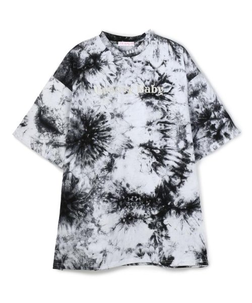 LHP(エルエイチピー)/LittleSunnyBite/リトルサニーバイト/Tie－dye Stitch Big Tee/タイダイステッチビッグTシャツ/ホワイト