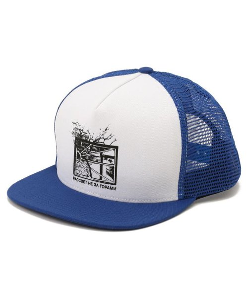 セール Rassvet ラスベート Men Trucker Cap Woven ロゴキャップ エルエイチピー Lhp Magaseek