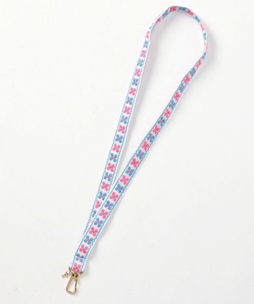 fafa(フェフェ)/【RYLEE 】NECK STRAP/BLUE