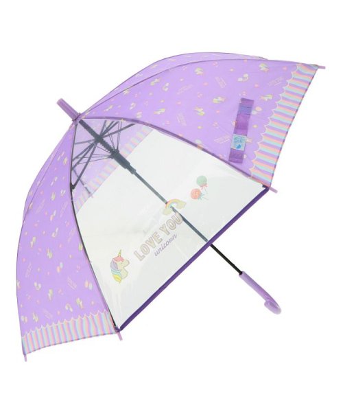 BACKYARD FAMILY(バックヤードファミリー)/ジュニア耐風傘 透明窓付き 55cm/その他