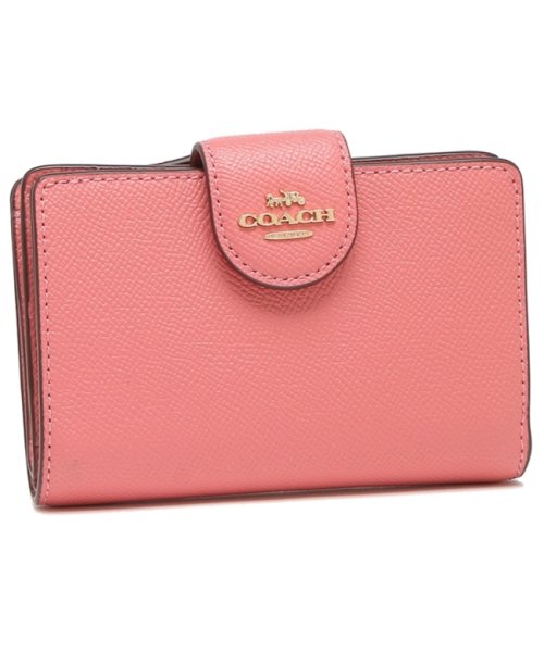 コーチ アウトレット 二つ折り財布 ピンク レディース Coach 6390 Imrrj コーチ Coach Magaseek