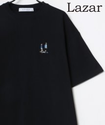 LAZAR(ラザル)/【Lazar】Cute Couple ビッグシルエット ワンポイント 刺繍 Tシャツ メンズ レディース 半袖/柄6