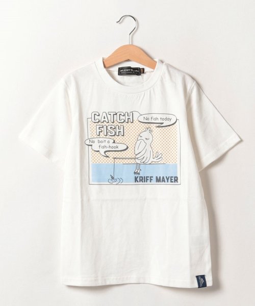 KRIFF MAYER(クリフ メイヤー)/ハシビロコウTEE (130~170cm)/オフホワイト