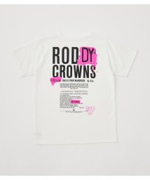 RODEO CROWNS WIDE BOWL(ロデオクラウンズワイドボウル)/キッズ0528 R LOGO Tシャツ/O/WHT1