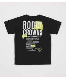 RODEO CROWNS WIDE BOWL(ロデオクラウンズワイドボウル)/キッズ0528 R LOGO Tシャツ/BLK