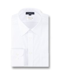 TAKA-Q/【白無地】形態安定 吸水速乾 スリムフィット レギュラーカラー 長袖 シャツ メンズ ワイシャツ ビジネス ノーアイロン 形態安定 yシャツ 速乾/504749732