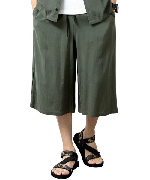 ステテコ メンズ 夏 ガウチョ ルームウェア イージー パンツ 涼しい おしゃれ イージーパンツ メンズパンツ Geneless Geneless Magaseek