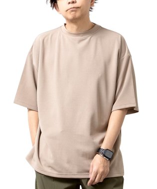  GENELESS/tシャツ メンズ 半袖 オーバーサイズ ジョーゼット 夏 半袖tシャツ ゆったり BIGTシャツ モックネック/504750931