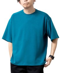  GENELESS(GENELESS)/tシャツ メンズ 接触冷感 半袖tシャツ ゆったり オーバーサイズ 半袖 Tシャツ 涼しい ビッグサイズ/ブルー