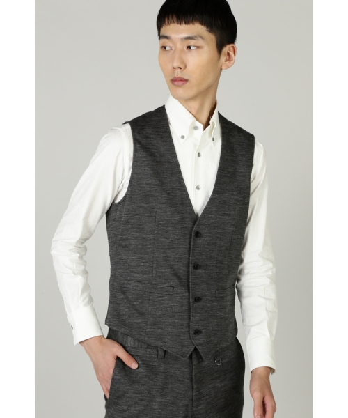 セール】HIGH STREET∴麻綿Wフェースジャージベスト(504752314) | HIGH