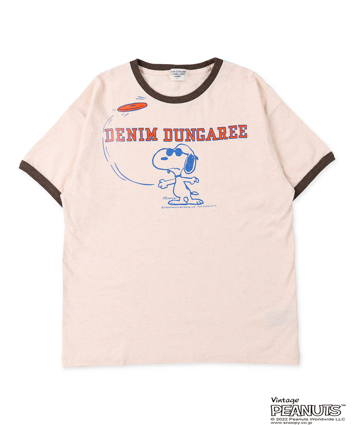 ソフトパープル DENIM\u0026DUNGAREE スヌーピーTシャツ | tatihome.com