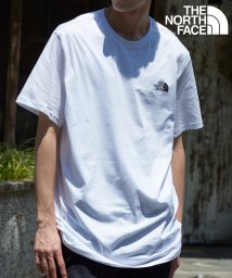 THE NORTH FACE(ザノースフェイス)/【THE NORTH FACE / ザ・ノースフェイス】ワンポイント ロゴ Tシャツ 半袖 カットソー SIMPLE DOME TEE NF0A2TX5/ホワイト