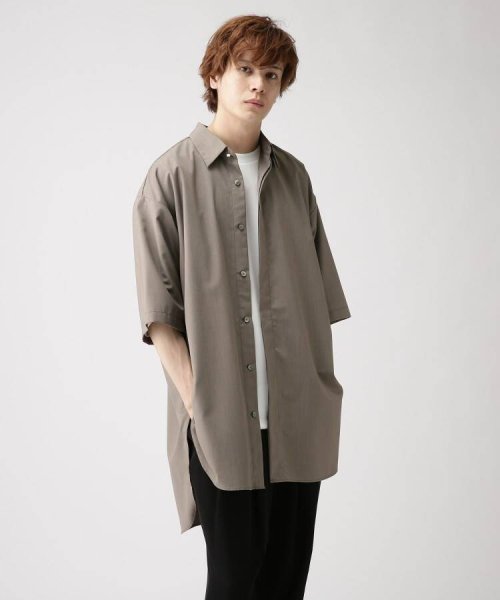 セール バックボタン半袖ロングシャツ ティーケー タケオキクチ Tk Takeo Kikuchi Magaseek