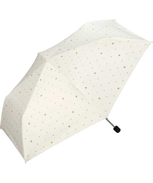 Wpc．(Wpc．)/【Wpc.公式】日傘 遮光スタースタッズ ミニ 50cm 完全遮光 UVカット100% 晴雨兼用 /オフ