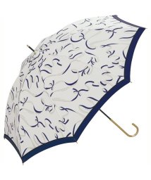 Wpc．(Wpc．)/【Wpc.公式】雨傘 リボンスカーフ  58cm 継続はっ水 晴雨兼用 レディース 長傘/NV