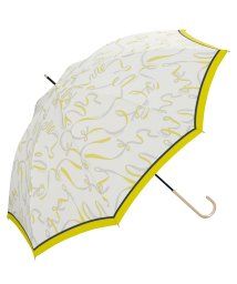 Wpc．(Wpc．)/【Wpc.公式】雨傘 リボンスカーフ  58cm 継続はっ水 晴雨兼用 レディース 長傘/YE