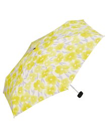 Wpc．(Wpc．)/【Wpc.公式】雨傘 グラデーションフラワー ミニ  50cm 晴雨兼用 レディース 折りたたみ傘/YE