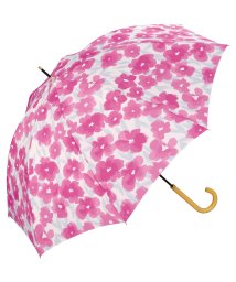 Wpc．(Wpc．)/【Wpc.公式】雨傘 グラデーションフラワー  58cm 晴雨兼用 レディース 長傘/PK