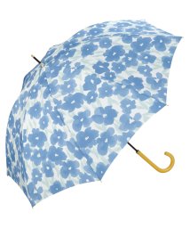 Wpc．(Wpc．)/【Wpc.公式】雨傘 グラデーションフラワー  58cm 晴雨兼用 レディース 長傘/BL