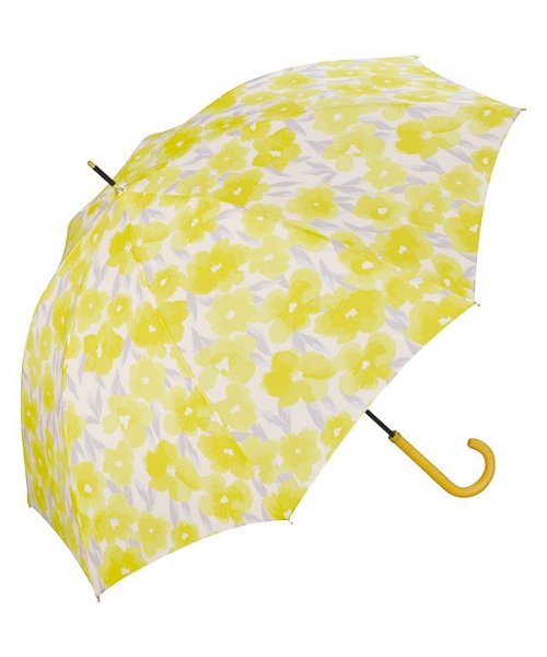 Wpc．(Wpc．)/【Wpc.公式】雨傘 グラデーションフラワー  58cm 晴雨兼用 レディース 長傘/YE