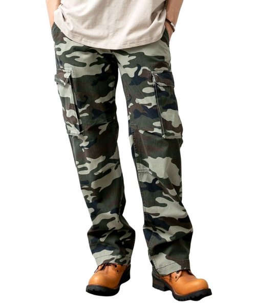 カーゴパンツ メンズ ゆったり ベルト付き メンズカーゴパンツ 太め ミリタリー パンツ ヴィンテージカーゴパンツ Geneless Geneless Magaseek